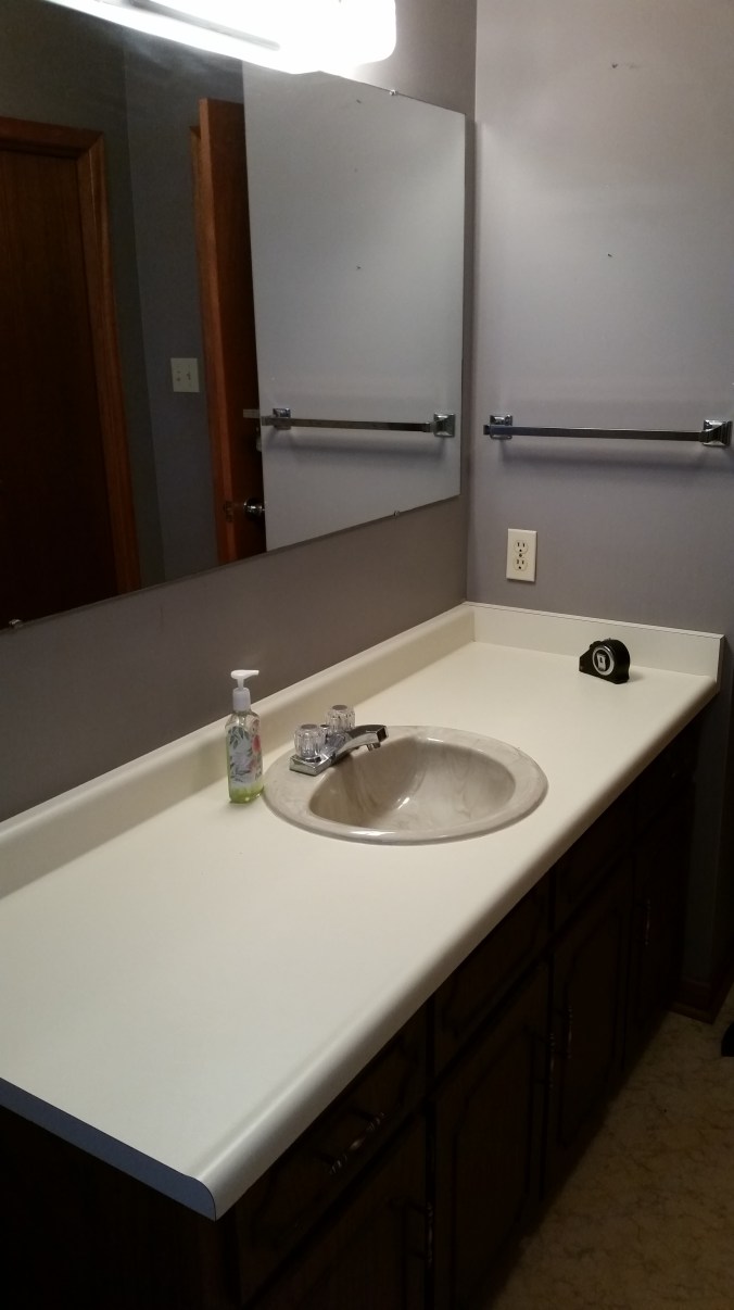 The vanity doubles as a coffin….