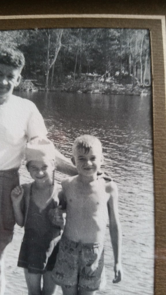 The only thing more striking is the resemblance between this little boy and his grandson at the same age.